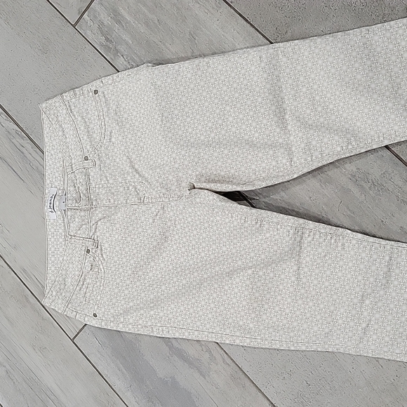 D.jeans white and tan jean size 6 #20 like new condition - Picture 2 of 6